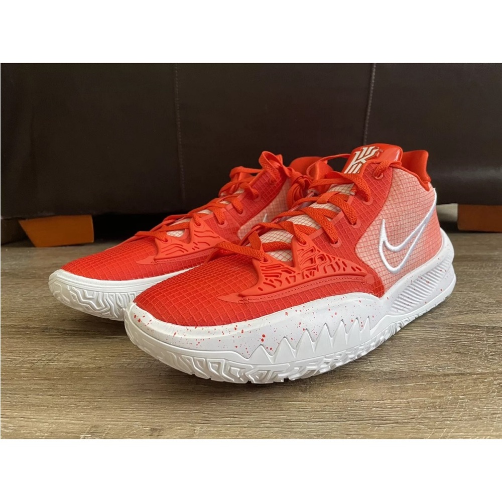 Nike Kyrie Low 4 TB Promo Basketball Shoes Team Orange Men’s Sz 14 DM5041-802 - Picture 2 of 7